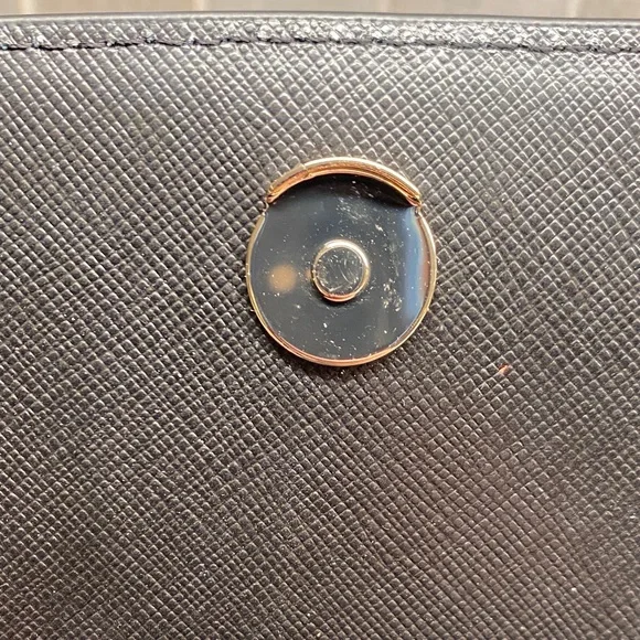 Kate Spade Carson Convertible Crossbody Black Saffiano Leather Preppy NWT - Picture 9 of 15